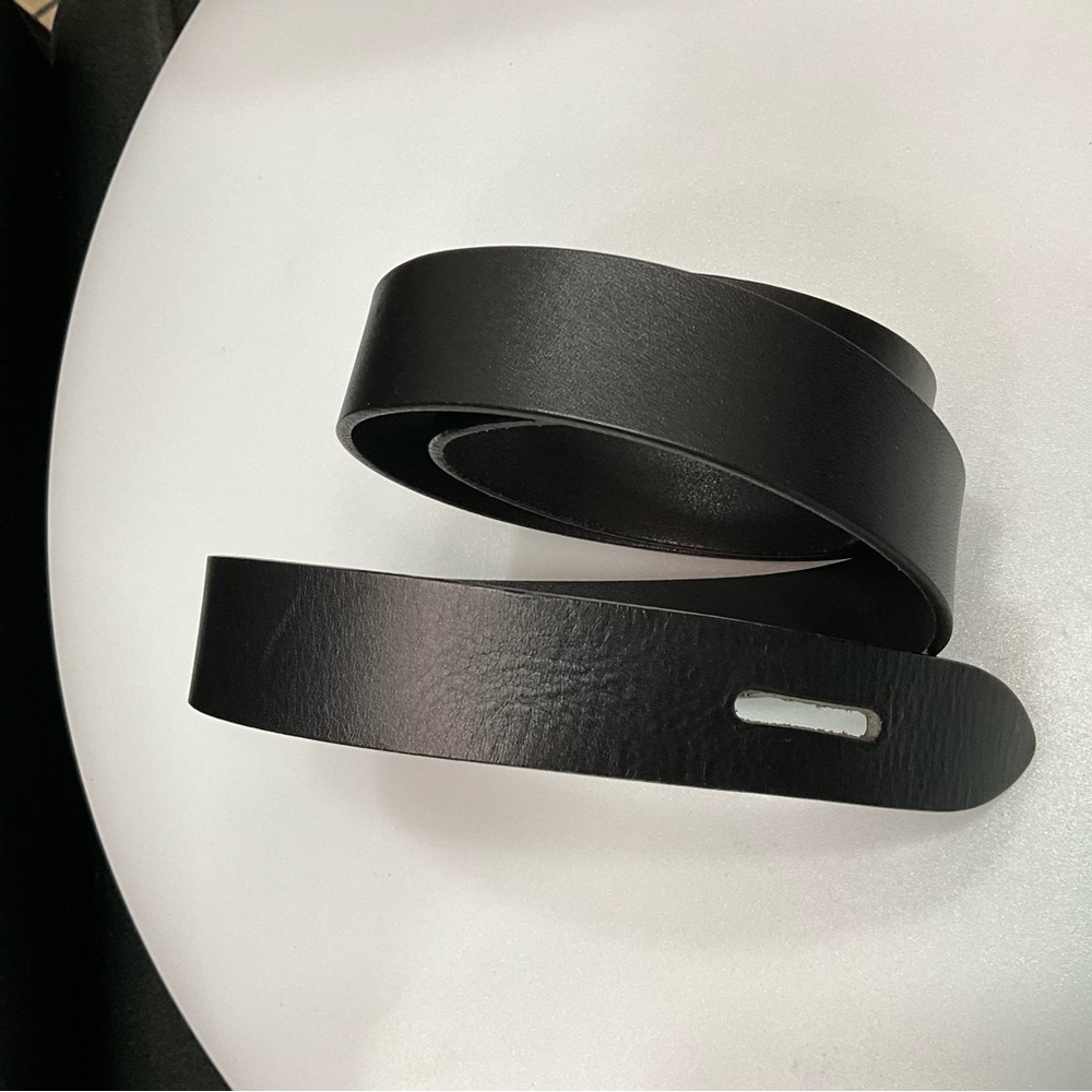 Isabel Marant Black Leather knotted Belt Size M - Picture 2 of 5